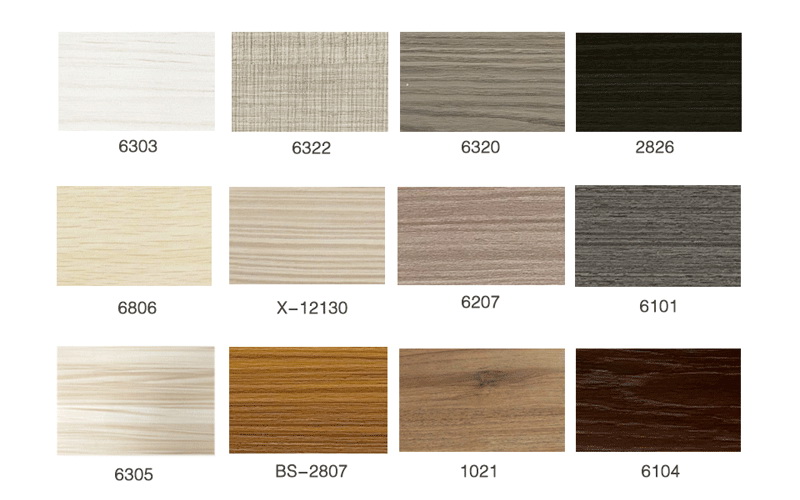 Melamine Color Chart