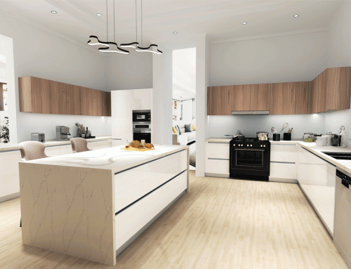 Custom modern design lacquer kitchen cabinet PK116
