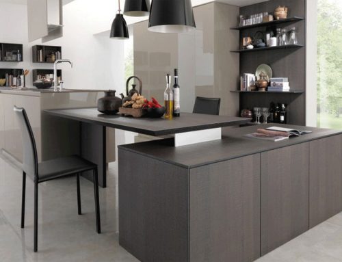 Italian Cleaf kitchen cabinets LM08