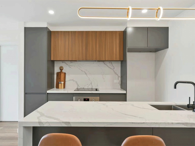 Houlive project kitchen cabinet